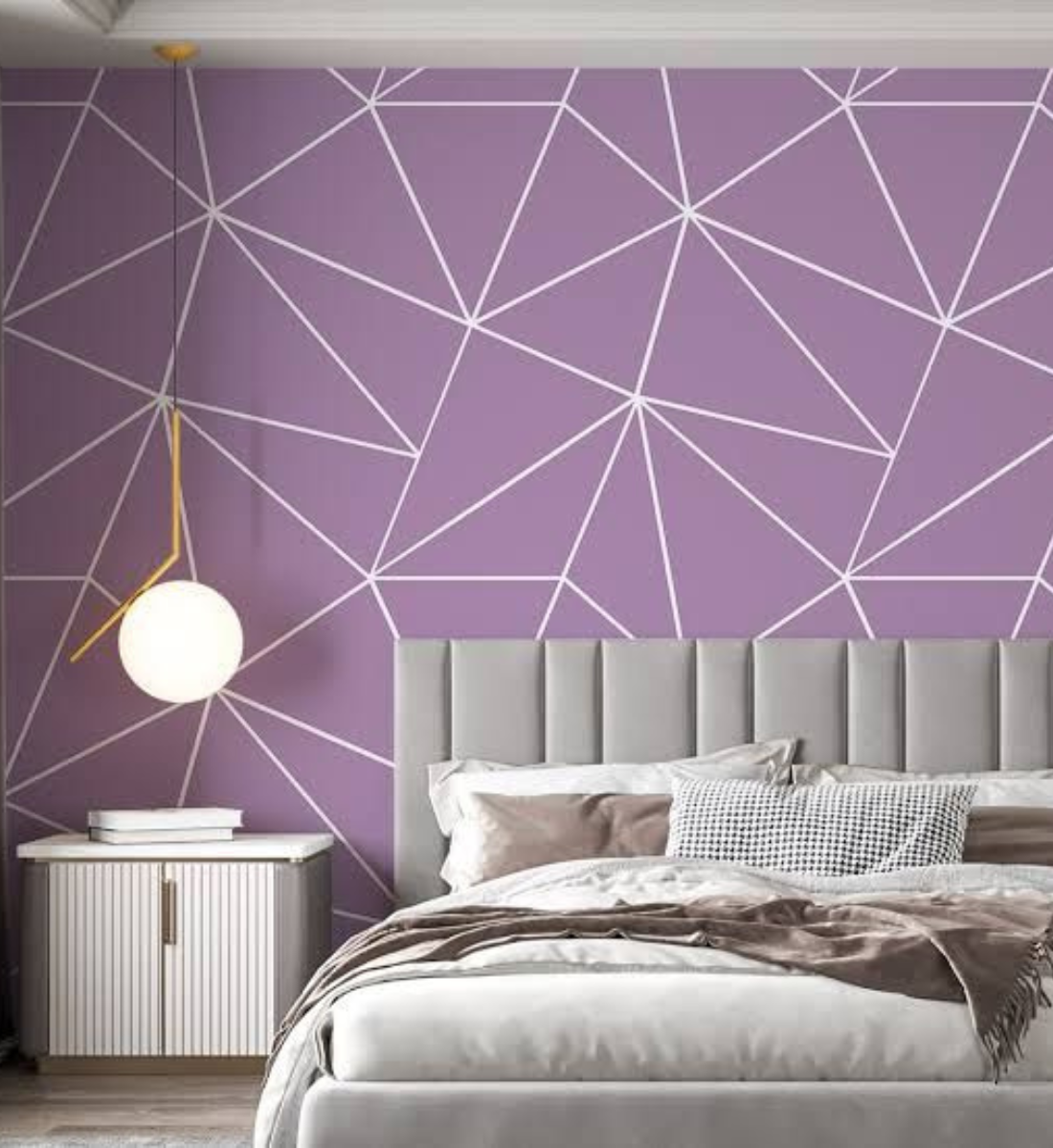 Geometric Patterns Accent Walls
